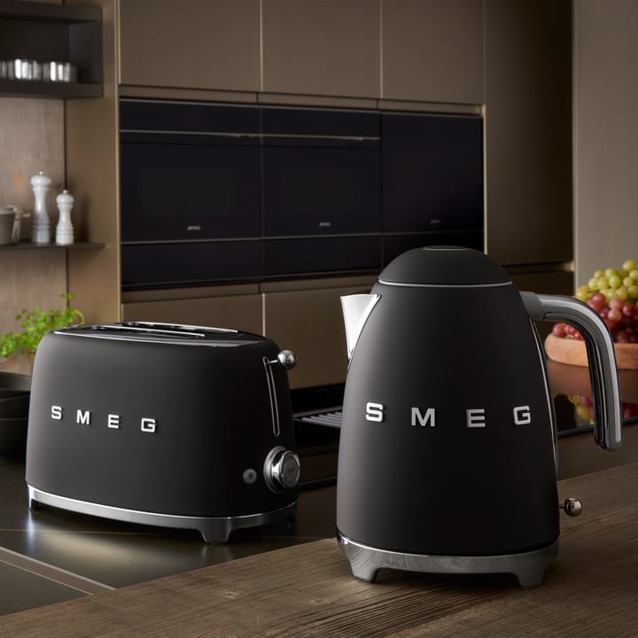 Smeg 50's Style elkedel 1,7 L, Mat sort Smeg