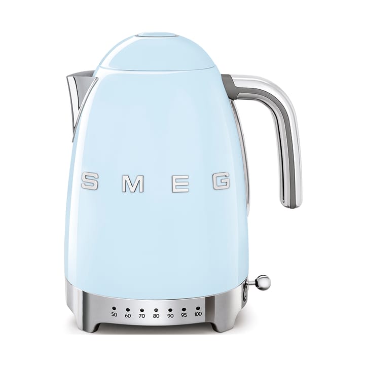 Smeg 50's Style elkedel med variabel temperatur 1,7 L - Pastelblå - Smeg