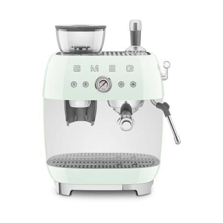 Smeg 50's Style espressomaskine med kaffekværn - Pastelgrøn - Smeg