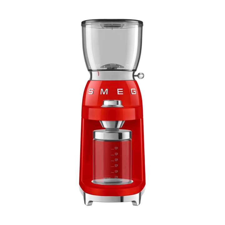 Smeg 50's Style kaffekværn med genanvendet materiale - Rød - Smeg