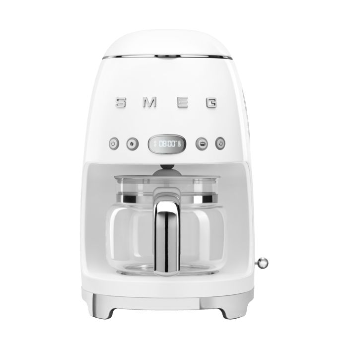 Smeg 50's Style kaffemaskine 10 kopper, Hvid Smeg