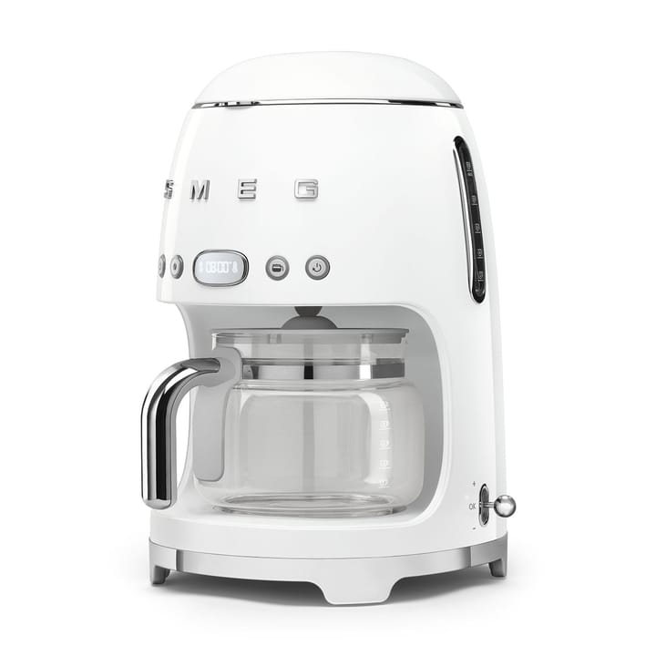 Smeg 50's Style kaffemaskine 10 kopper, Hvid Smeg