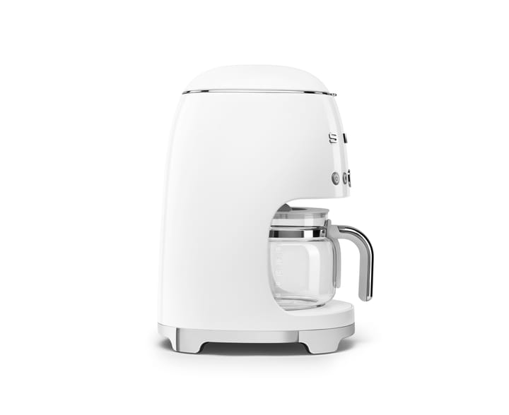 Smeg 50's Style kaffemaskine 10 kopper, Hvid Smeg