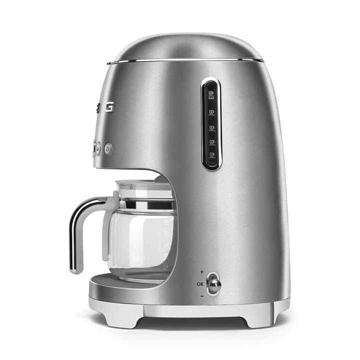 Smeg 50's Style kaffemaskine 10 kopper, Krom Smeg