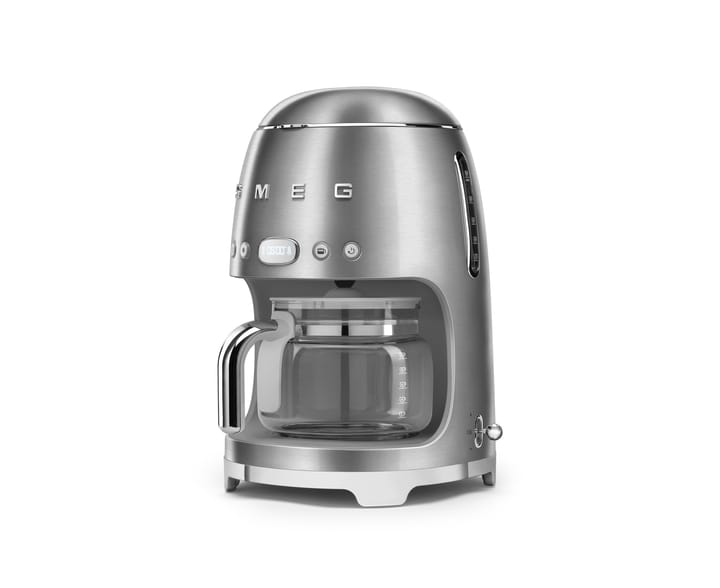 Smeg 50's Style kaffemaskine 10 kopper, Krom Smeg