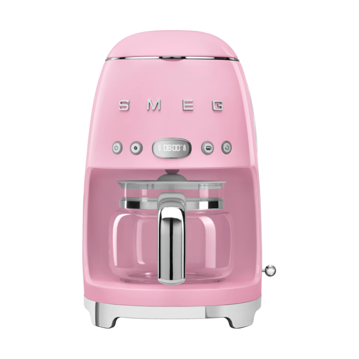 Smeg 50's Style kaffemaskine 10 kopper, Lyserød Smeg