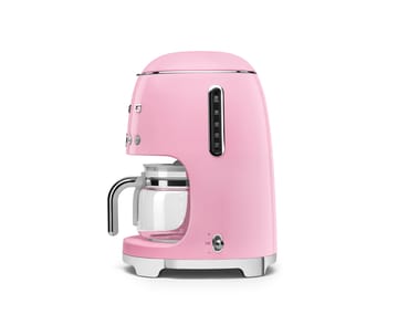 Smeg 50's Style kaffemaskine 10 kopper - Lyserød - Smeg