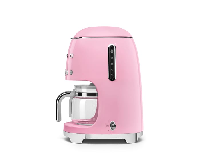 Smeg 50's Style kaffemaskine 10 kopper, Lyserød Smeg