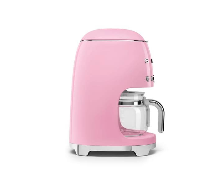 Smeg 50's Style kaffemaskine 10 kopper, Lyserød Smeg