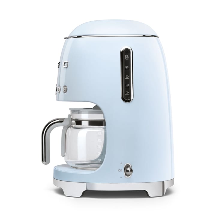 Smeg 50's Style kaffemaskine 10 kopper, Pastelblå Smeg