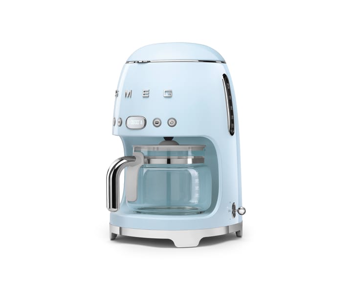 Smeg 50's Style kaffemaskine 10 kopper, Pastelblå Smeg