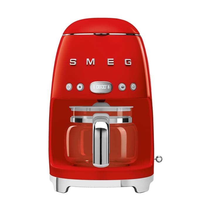 Smeg 50's Style kaffemaskine 10 kopper, Rød Smeg