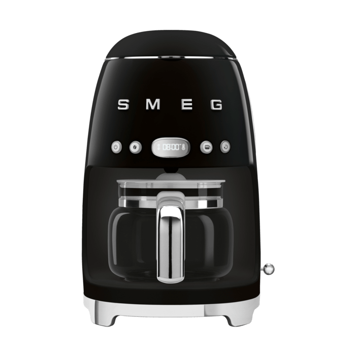 Smeg 50's Style kaffemaskine 10 kopper, Sort Smeg