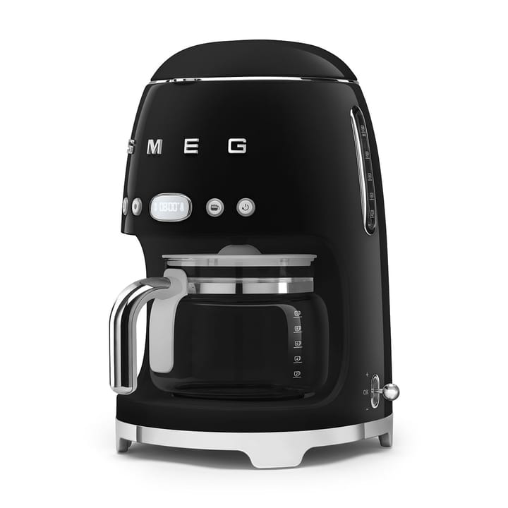 Smeg 50's Style kaffemaskine 10 kopper, Sort Smeg