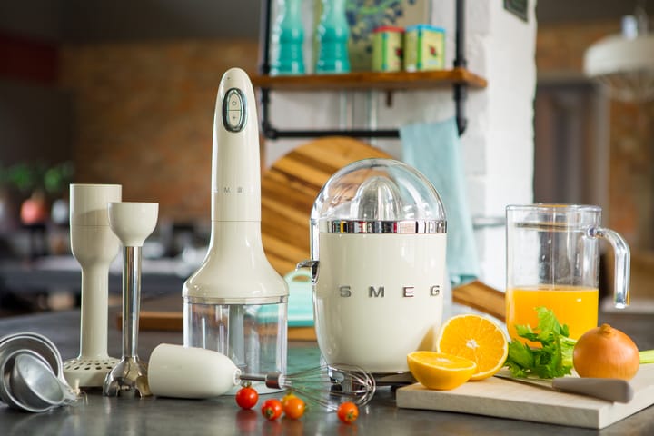 Smeg 50's Style stavblender sæt, Créme hvid Smeg