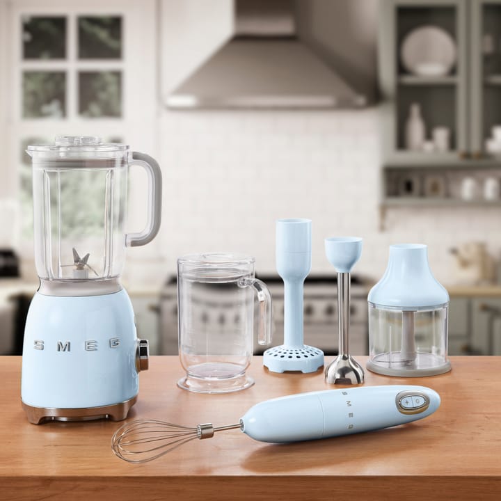 Smeg 50's Style stavblender sæt, Pastelblå Smeg