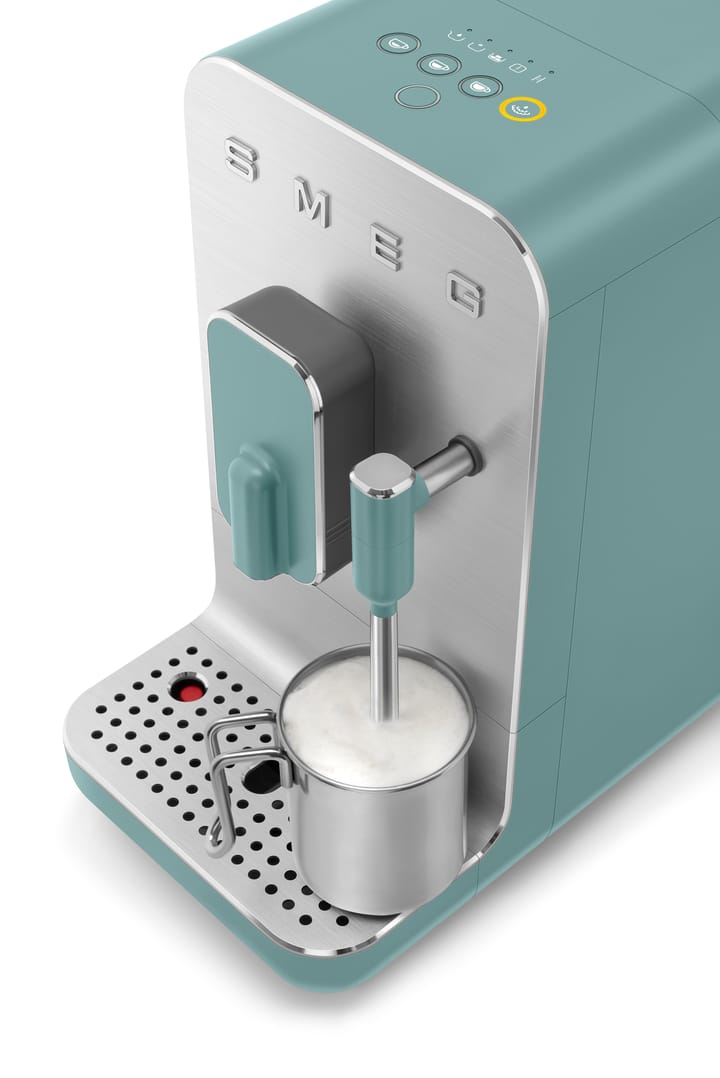 Smeg espressomaskine med dampdyse automatisk, Emerald Smeg