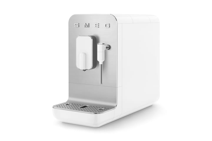 Smeg espressomaskine med dampdyse automatisk, Hvid Smeg