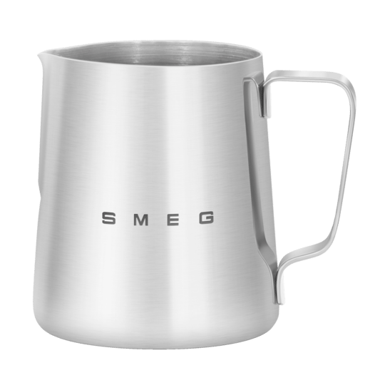 Smeg mælkekande 45 cl - Sølv - Smeg