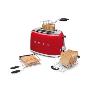 Smeg toastgitter 2 dele 24 cm - Sølv - Smeg