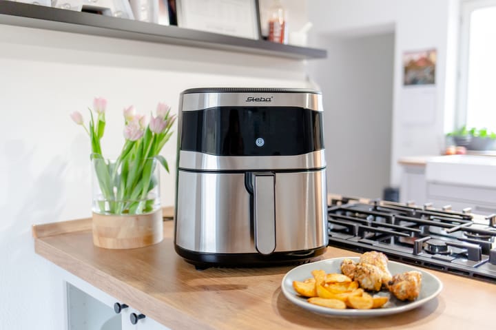 Steba HF8000 Family airfryer 8 L, Rustfrit stål Steba