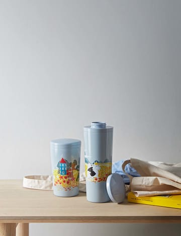 Carrie termoflaske 0,5 L - Moomin sky - Stelton