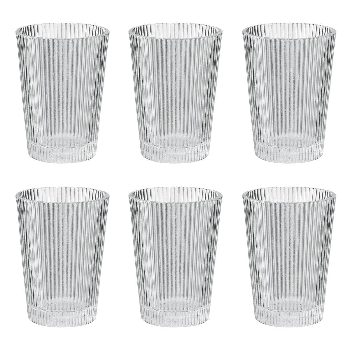 Stelton Pilastro glas 6-pak 24 cl