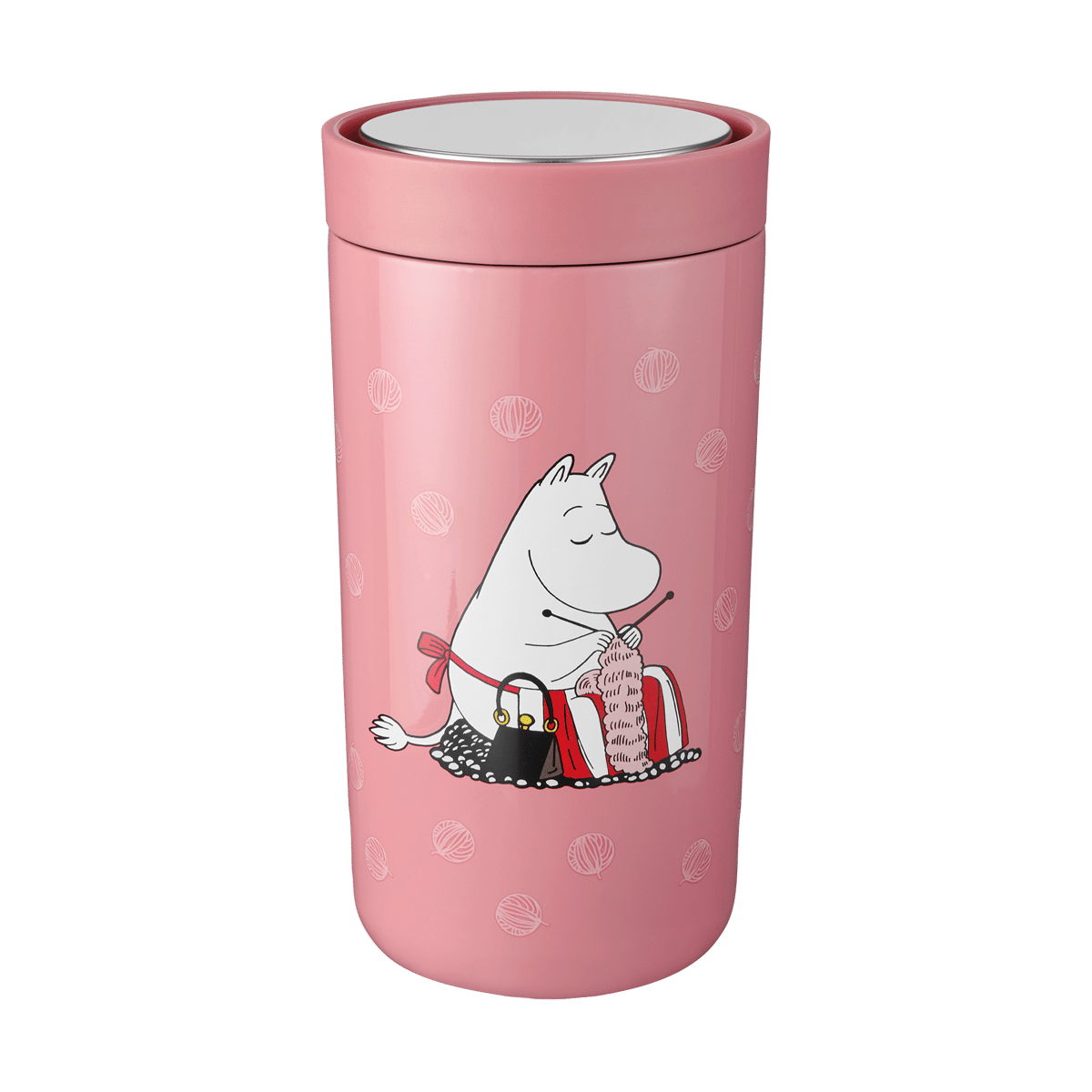 Stelton To Go Click Mumikrus 0,2 L Moomin knitting