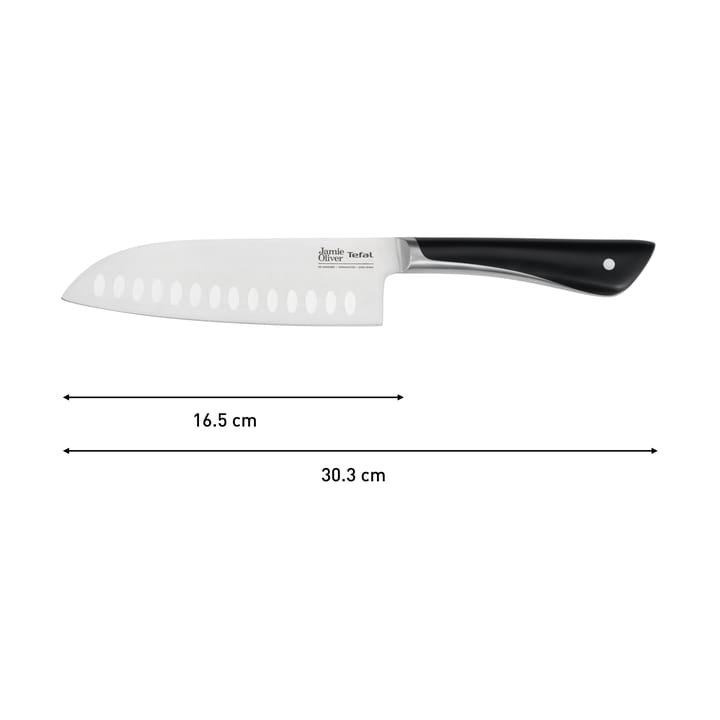 Jamie Oliver santokukniv, Rustfrit stål  Tefal