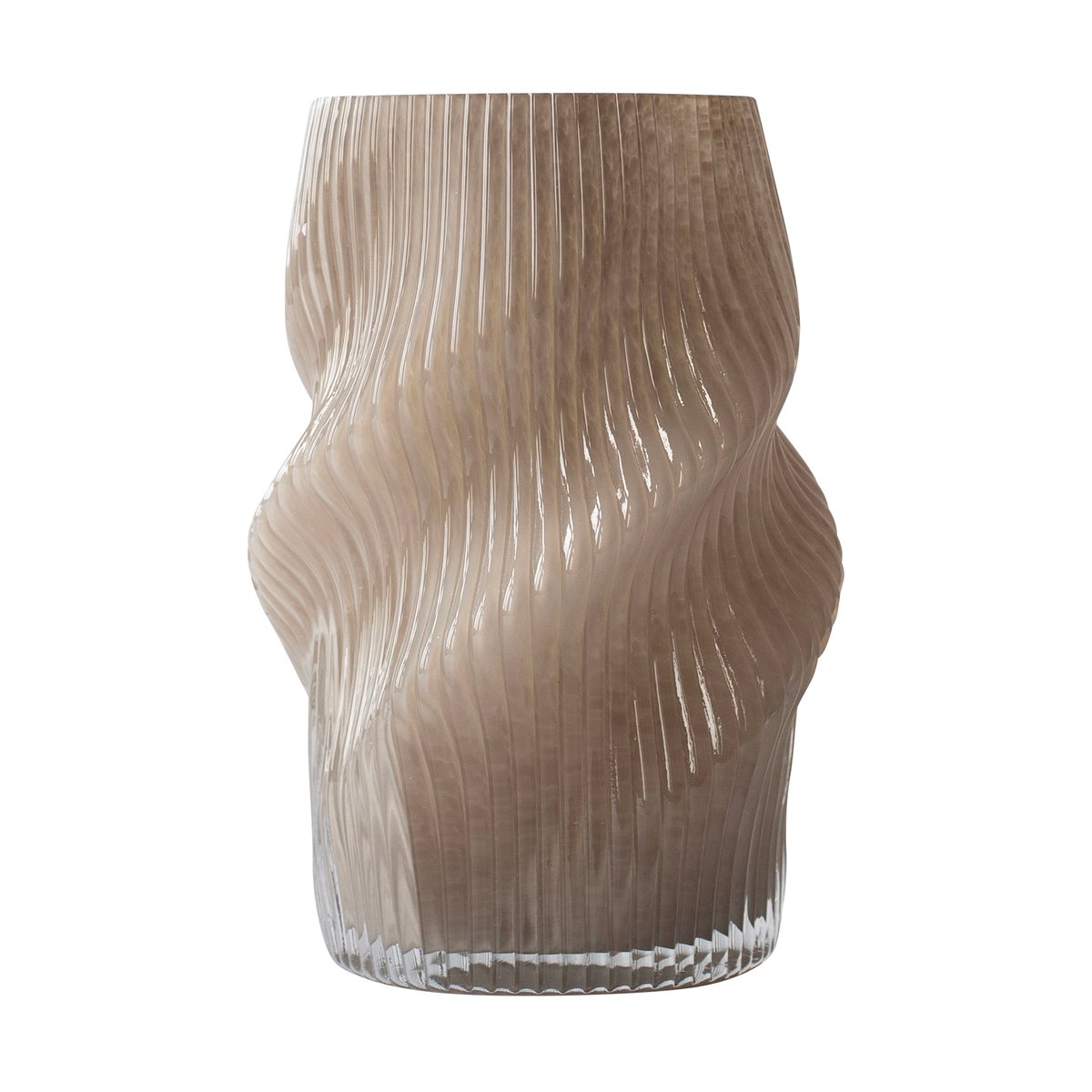 Tell Me More Fano vase 25 cm Taupe