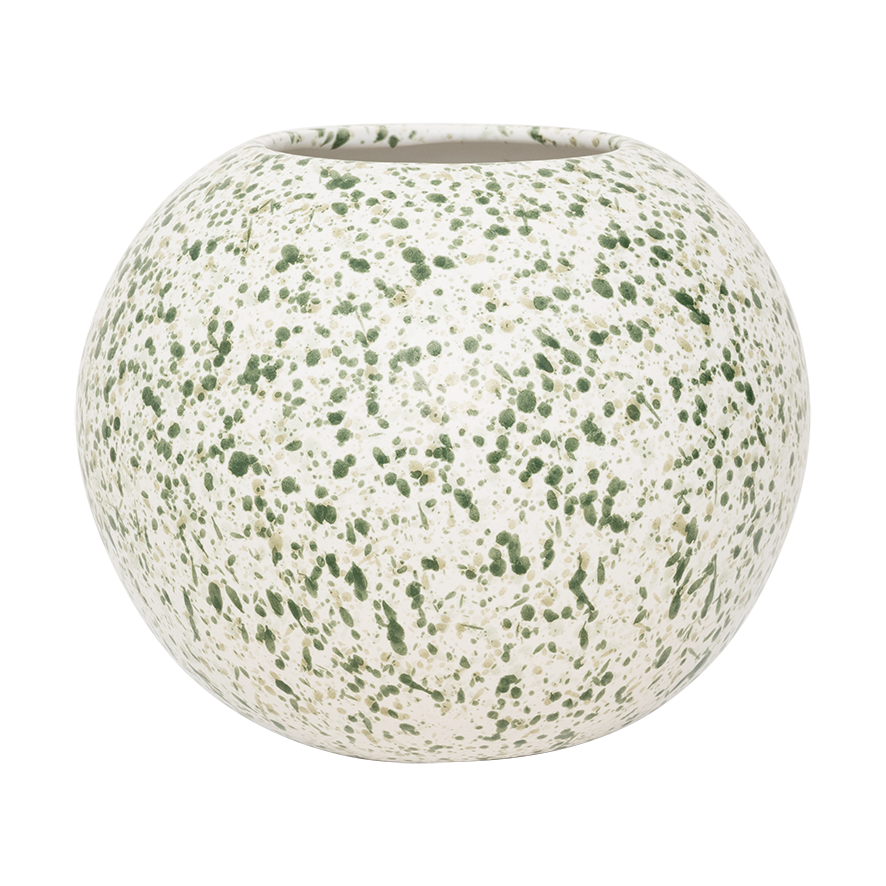 URBAN NATURE CULTURE Nevio vase 18 cm Green