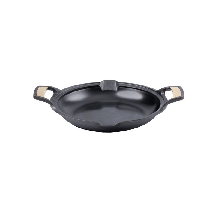 Signatur paellapande poleret støbejern 33 cm, Sort Victoria