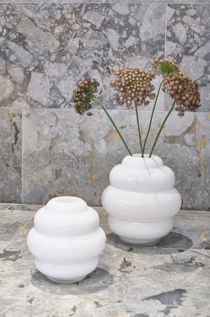 Bubble vase Ø20 cm, Hvid Villa Collection