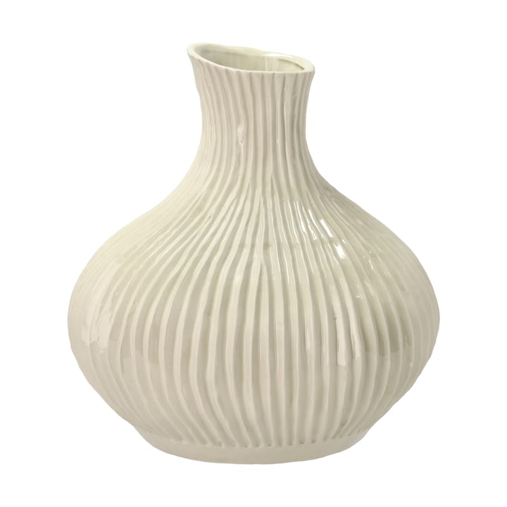 Eik vase 28xØ27 cm - Cremehvid - Villa Collection