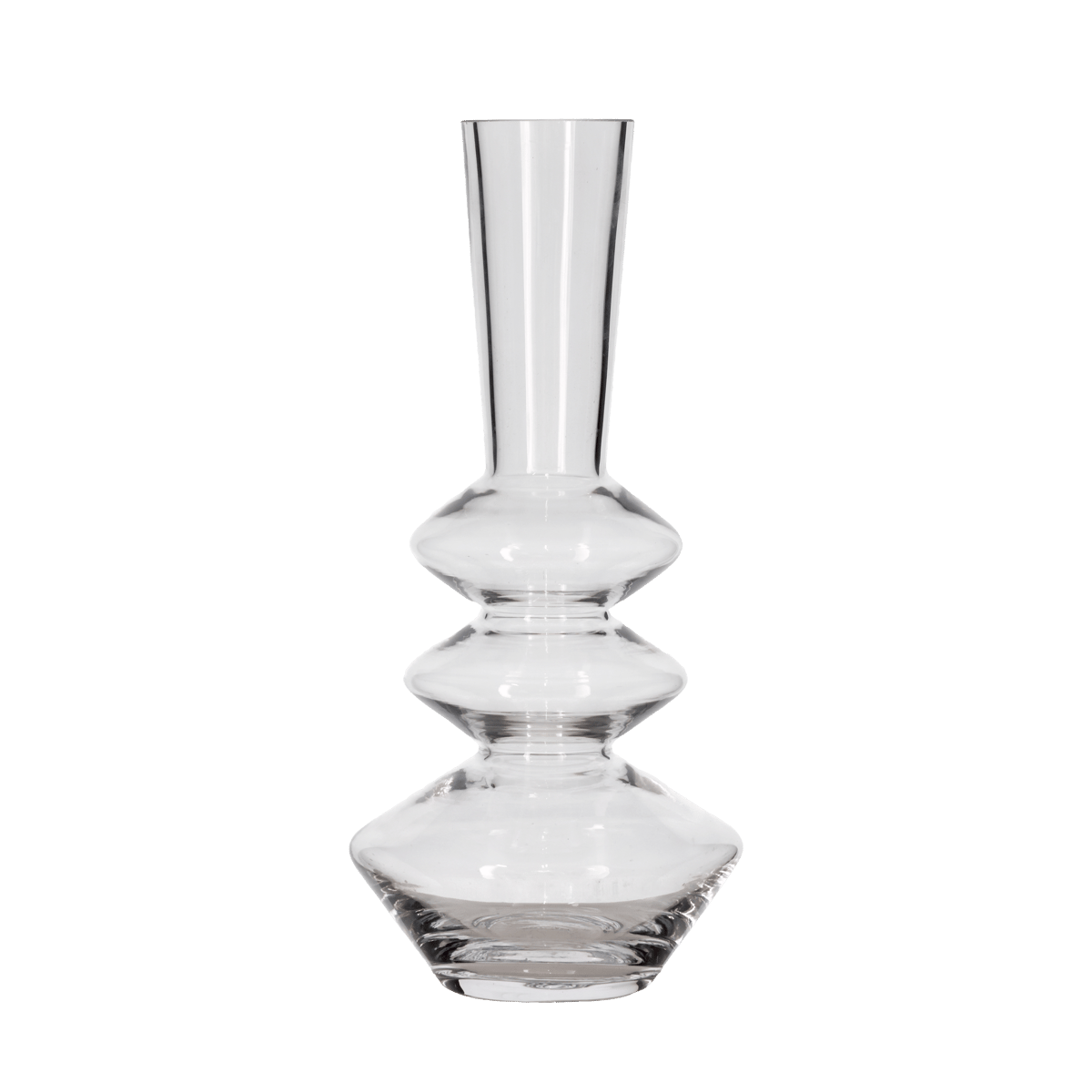 Villa Collection Trio vase Ø14 cm Klar