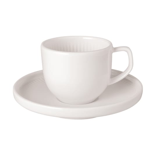 Afina espressokop 5 cl med underkop, White Villeroy & Boch