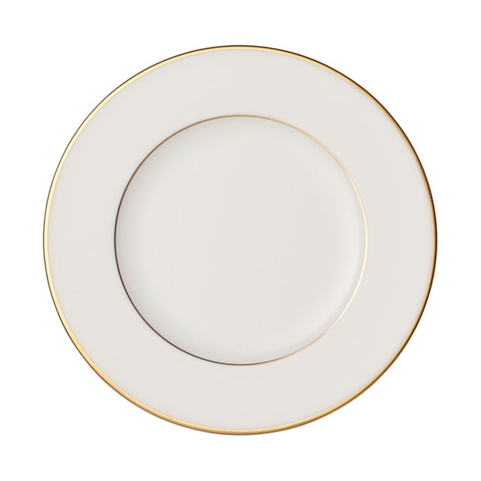 Villeroy & Boch Anmut Gold frokosttallerken Hvid