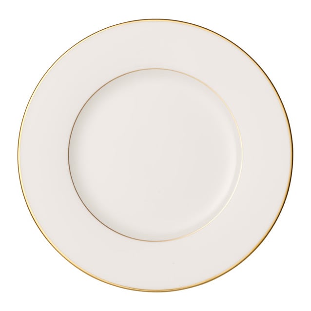 Villeroy & Boch Anmut Gold salattallerken Hvid