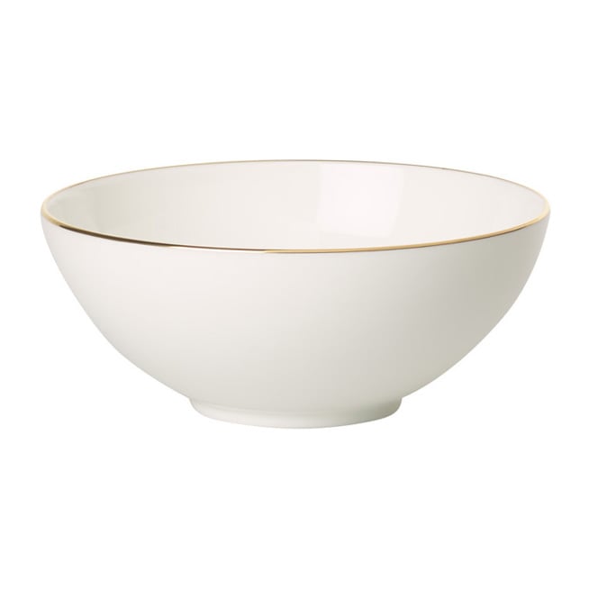 Villeroy & Boch Anmut Gold skål Ø 13 cm Hvid