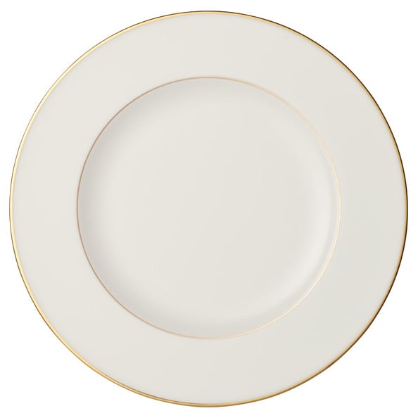 Villeroy & Boch Anmut Gold tallerken Ø 27 cm Hvid