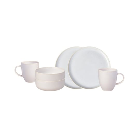 Crafted cotton servicesæt 6 dele, White Villeroy & Boch