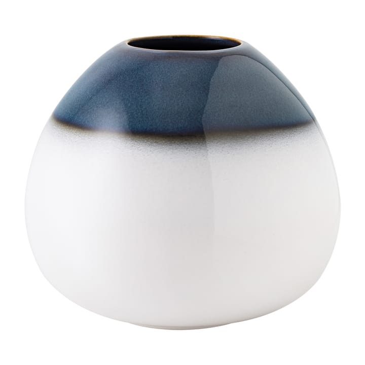 Lave Home egg-shaped vase 13 cm, Blå/Hvid Villeroy & Boch