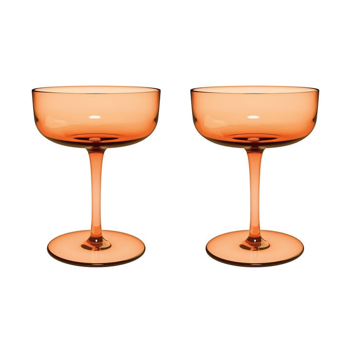 Like champagneglas coupe 10 cl 2-pak, Apricot Villeroy & Boch