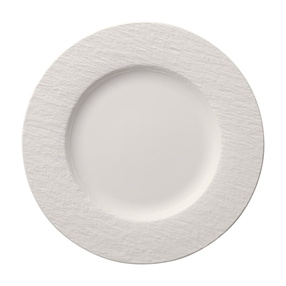 Villeroy & Boch Manufacture Rock tallerken Ø27 cm Blanc