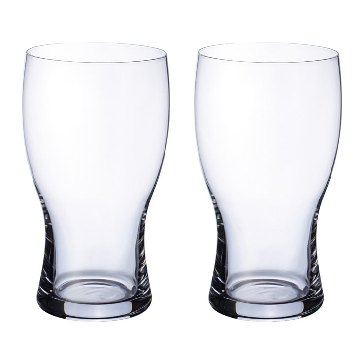 Villeroy & Boch Purismo pint ølglas 2-pakke Klar