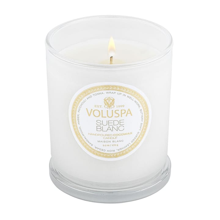 Classic Maison Blanc duftlys 60 timer, Suede Blanc Voluspa