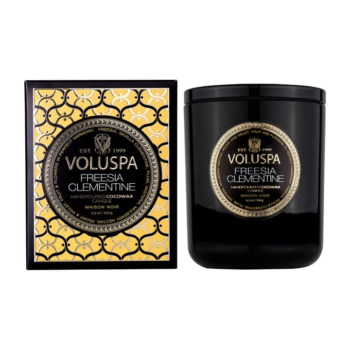 Classic Maison Noir duftlys 60 timer
 - Freesia Clementine - Voluspa