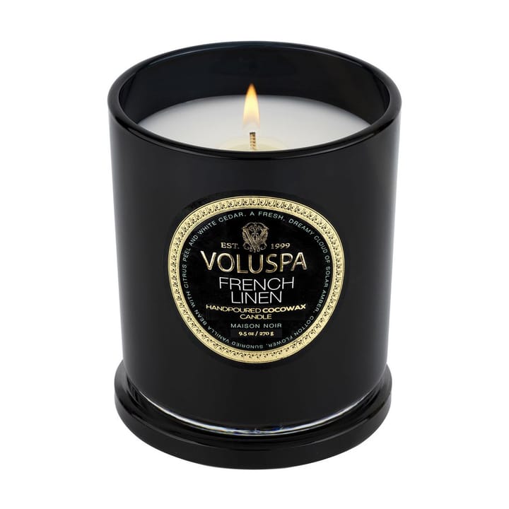 Classic Maison Noir duftlys 60 timer
, French Linen Voluspa