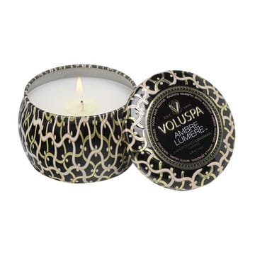 Maison Noir Mini Tin duftlys timer - Ambre Lumiere - Voluspa