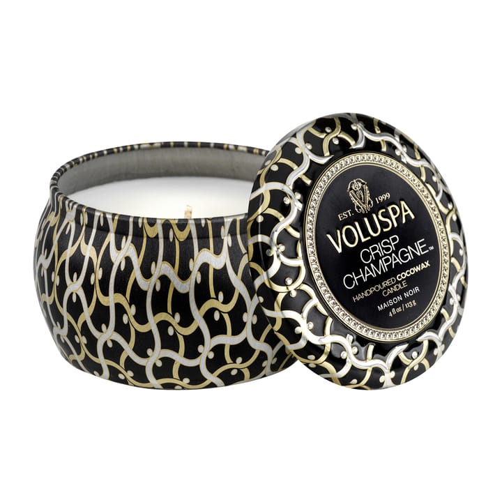 Maison Noir Mini Tin duftlys timer - Crisp Champagne - Voluspa